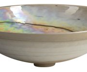 Sapho Sand Murano Skleněné Umyvadlo Na Desku, Průměr 41cm, Sand