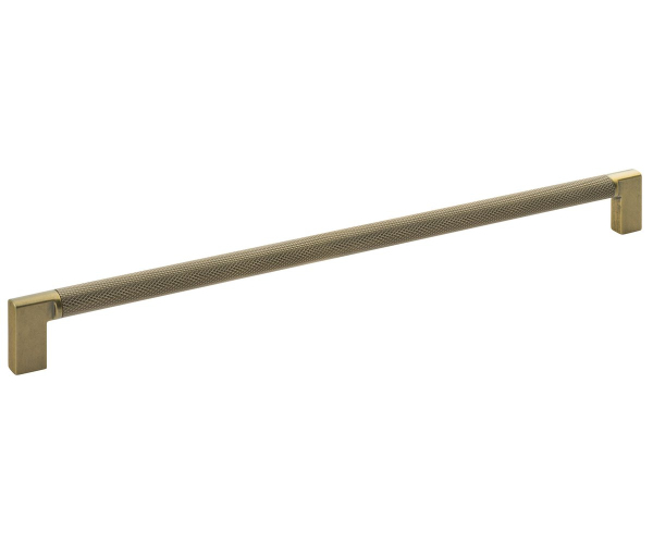 Sapho Kovová úchytka Vroubkovaná, 334/320mm, Starozlatá