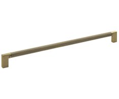 Sapho Kovová úchytka Vroubkovaná, 334/320mm, Starozlatá