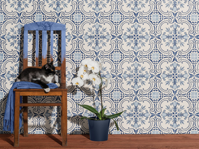 Realizace Nádherná majoliková obkladačka Aleluia Ceramicas Abbey