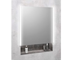 Sapho Integra Zápustná Galerka S Led Osvětlením, 65x70cm, Levá/pravá