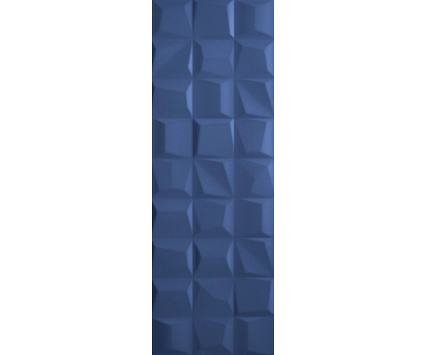 Obklad LOVE Genesis Rise Deep Blue Matt 35x100 Ret. - modrá