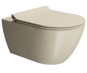 Gsi Wc Sedátko, Slim, Soft Close, Quick Release, Creta Mat/chrom