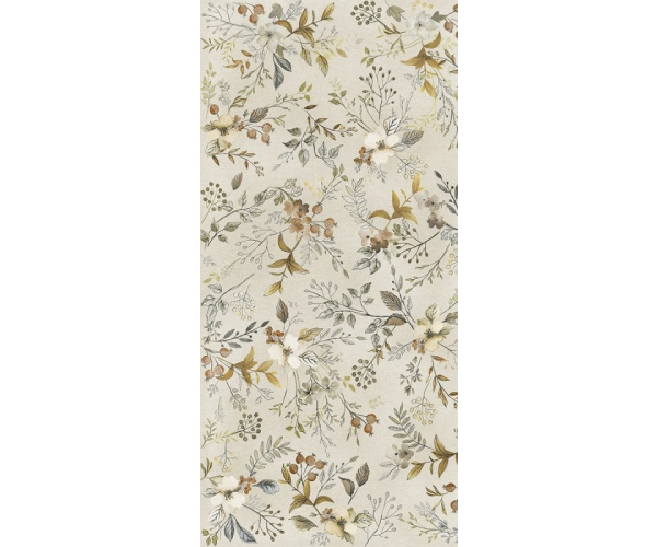 Květinová dlažba Del Conca Deco Studio Wildflowers 120x260 Rett.