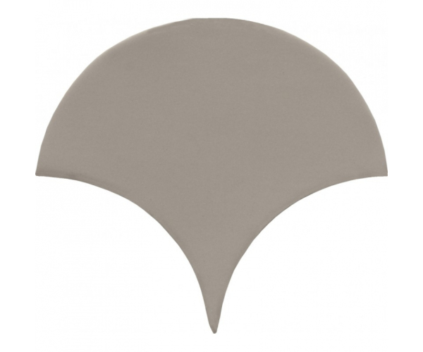 Retro dlažba Tonalite Geomat Shell Lino 13x14,5 - šedá