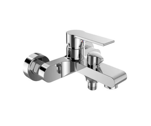 Mereo Vanová Nástěnná Baterie, Dita, 150 Mm, Bez Příslušenství, Chrom