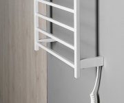 Sapho Elzor Elektrický Sušák Ručníků 500x470 Mm, 60 W, Bílá Mat