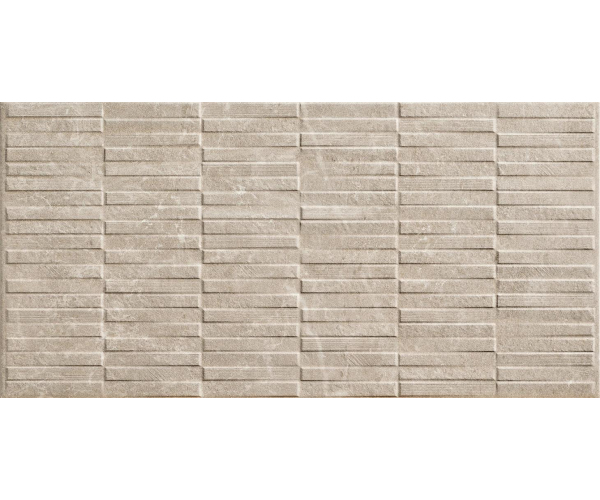 Dekor jako kámen Coem Blendstone Beige Pieces 30x60 Nat. Rett. - béžová
