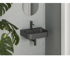 Umyvadlo Ceramic Slim Wall R, nástěnné - Umyvadlo Ceramic Slim Wall R 55 N, s otvorem p