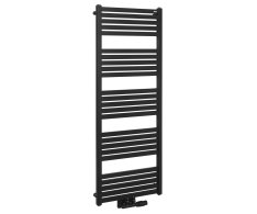 Bruckner Grunt Otopné Těleso Rovné 500x1330 Mm, Středové Připojení, černá Mat