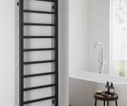 Sapho Metro Light Otopné Těleso 400x1140 Mm, černá Mat