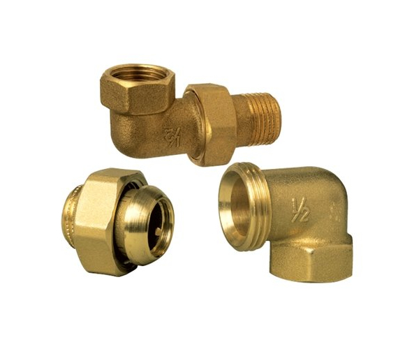 Radiátorové šroubení Kuželové (mosaz) Konus - Rohové - 3/8"