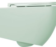 Isvea Infinity Závěsná Wc Mísa, Rimless, 36,5x53cm, Zelená Mint