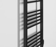 Sapho Metro-e Elektrické Otopné Těleso Rovné 500x1340mm, 500 W, černá Mat