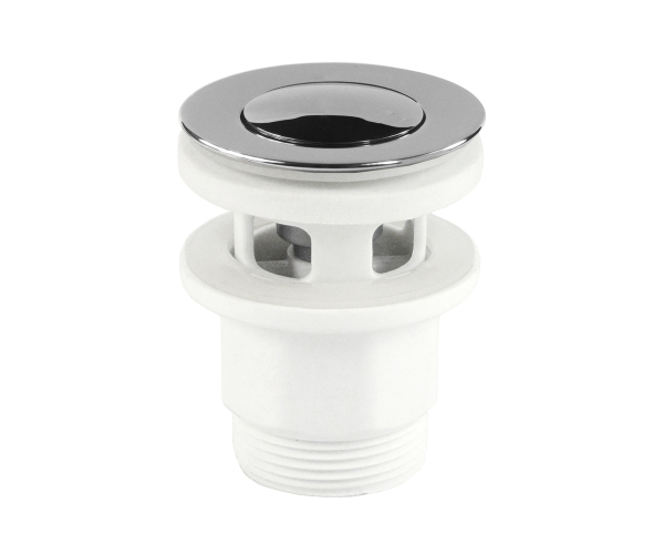 Mereo Výpusť Uzavírací Clic-clac  O 5/4", Plastová S Přepadem, Kulatá