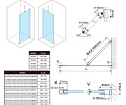 Polysan Esca čiré Sklo 467x2100mm