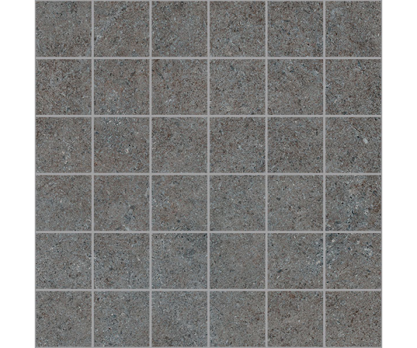 Mozaika jako kámen Impronta Limestone Dark Mosaico 30x30 Matt. - antracitová