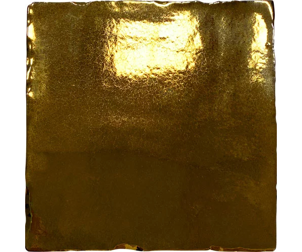 Obklad jako beton Da Vinci Balance Gold 13x13 - zlatá