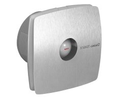 Cata X-mart 12h Koupelnový Ventilátor Axiální S Automatem, 20w, Potrubí 120mm, Nerez Mat