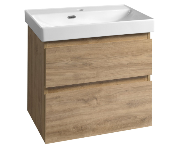 Aqualine Altair Umyvadlová Skříňka 61,5x60x37cm, Dub Emporio