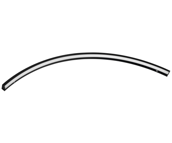 Sapho Moon Led Svítidlo 8,8w, 230v, 573x12x22mm, R400mm, černá Mat