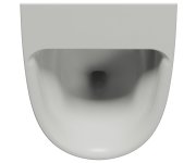 Gsi Community Urinál Se Zakrytým Přívodem Vody, Rimless, 31x54,5cm, Cenere Mat