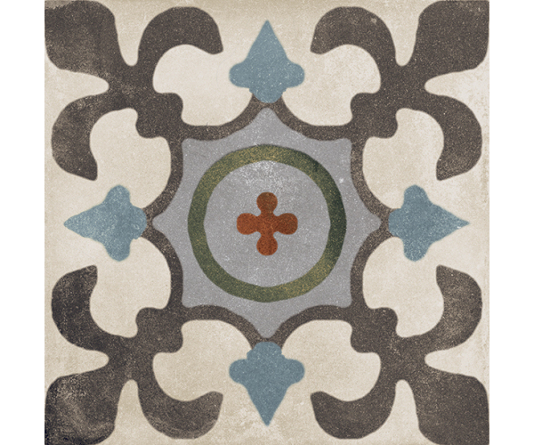 Retro dlažba Elios D_Esign Evo Decoro P. Ducale Sogg. F 20x20