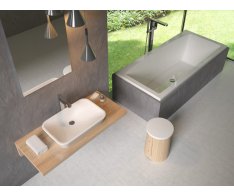 Umyvadlo Ceramic R - Umyvadlo Ceramic R 60, bez otvoru pro baterii, bez přepadu, bílá