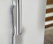Sapho Pasador Elektrický Sušák Ručníků, Kulatý, 150x1500 Mm, 30 W, Nerez Lesk