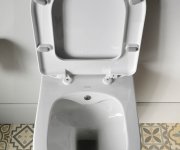 Sapho Brilla Cleanwash Závěsná Wc Mísa S Bidetovou Sprškou, Rimless, 36,5x53cm, Bílá