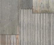 Vzorovaný dekor Flaviker Art Walls Metal 120x280 Nat. Rett.