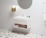 Umyvadlo Lite 80/45 S, s otvorem pro baterii, bez přepadu - Umyvadlo Lite 80/45 S, s otvorem pro baterii, bez přepadu XJX01280004