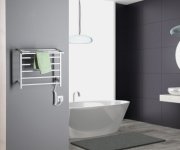 Sapho Elzor Elektrický Sušák Ručníků 500x470 Mm, 60 W, Bílá Mat