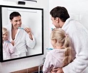Kanlux Asten Led Svítidlo 8w, 400x110mm, Ip44, černá Mat