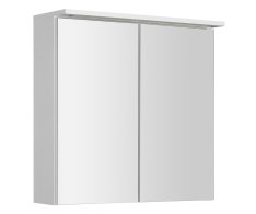 Aqualine Kawa Strip Galerka S Led Osvětlením 70x70x22cm, Bílá