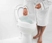 Ridder Handicap Wc Sedátko Zvýšené 10cm, Bílá