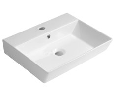 Aqualine Orion Keramické Umyvadlo 49x38,6cm, Bílá