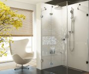 Tyč s posuvným držákem sprchy, 90 cm - 973.00CR Sprchová tyč s držákem, chrom X07P014