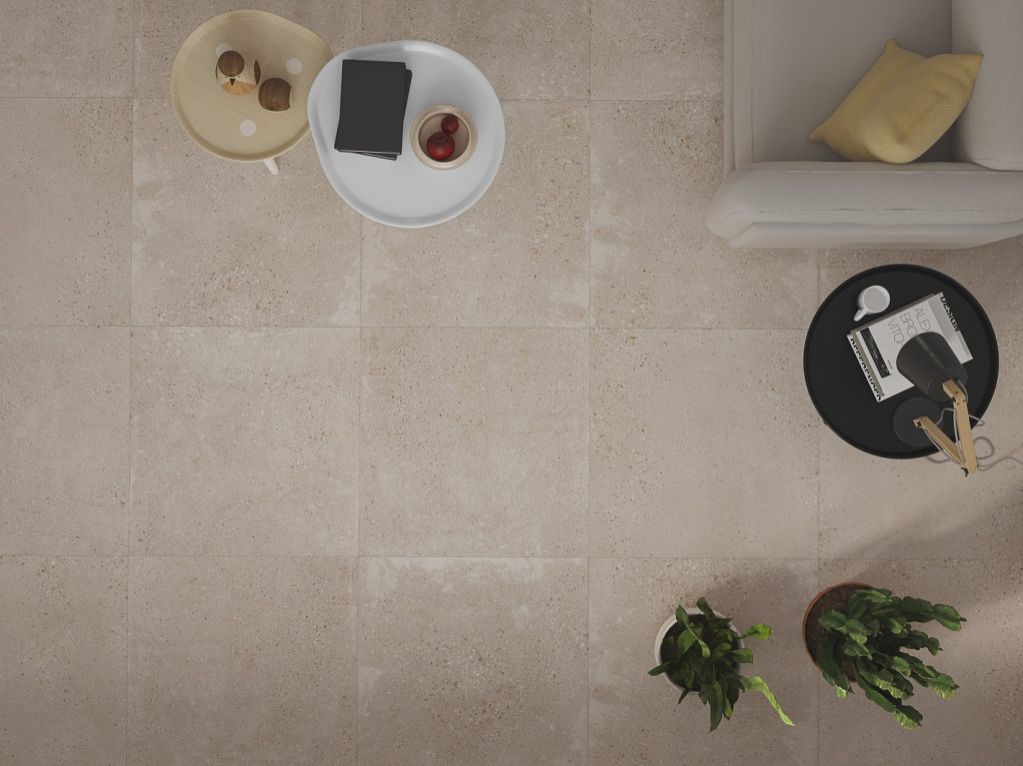Realizace Mrazuvzdorná dlažba DESIGN BETON Cerpa Tikal Beige