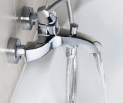 Sapho Dreamart Nástěnná Vanová Baterie, Chrom
