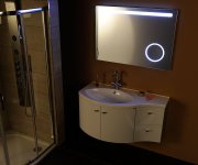Sapho Astro Zrcadlo S Led Osvětlením 100x70cm, Kosmetické Zrcátko