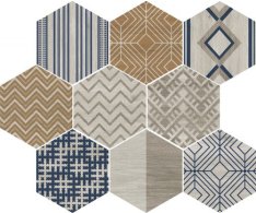 APE Alabama Decowood White Mix 25x29