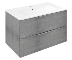 Sapho Cirasa Umyvadlová Skříňka 79,8x52x46cm, Dub Stříbrný