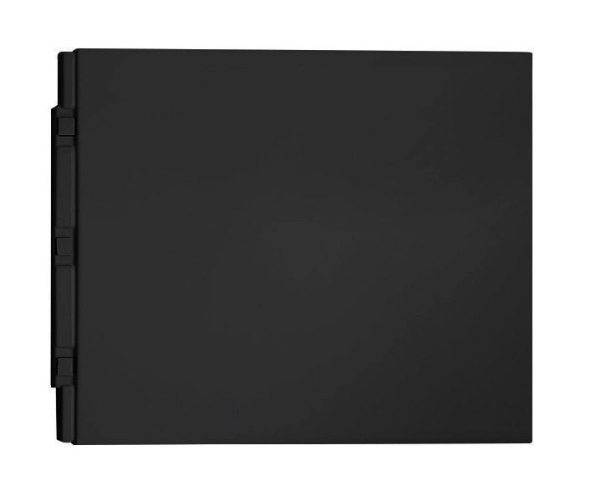 Polysan Plain Panel Boční 70x59cm, černá Mat