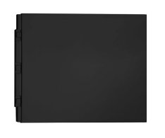 Polysan Plain Panel Boční 70x59cm, černá Mat