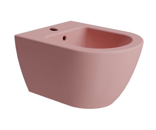 Gsi Pura Bidet Závěsný 36x50cm, Blush Mat