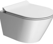Gsi Kube X Závěsná Wc Mísa, Geniusflush, 36x50cm, Bílá Dual-mat