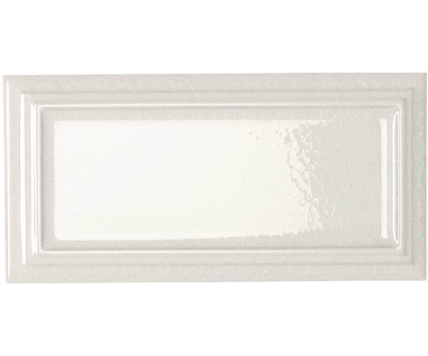 Obklad APE Hamptons Orient Snow Crackled 6,5x13 - bílá
