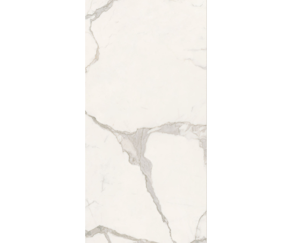 Dlažba jako mramor Caesar Anima Futura Majestic White Sign 60x120 Matt. Rett. - bílá