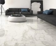 Dlažba jako beton Deceram PAM Luni Blanco 75x75 Rett. (skladem)